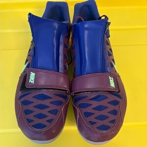 Nike Blue and Maroon Athletic Shoes Size 9!!